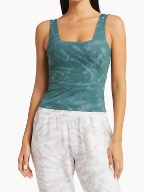 Travis Mathew Tropical Bliss Tie Dye Square Neckline Tank